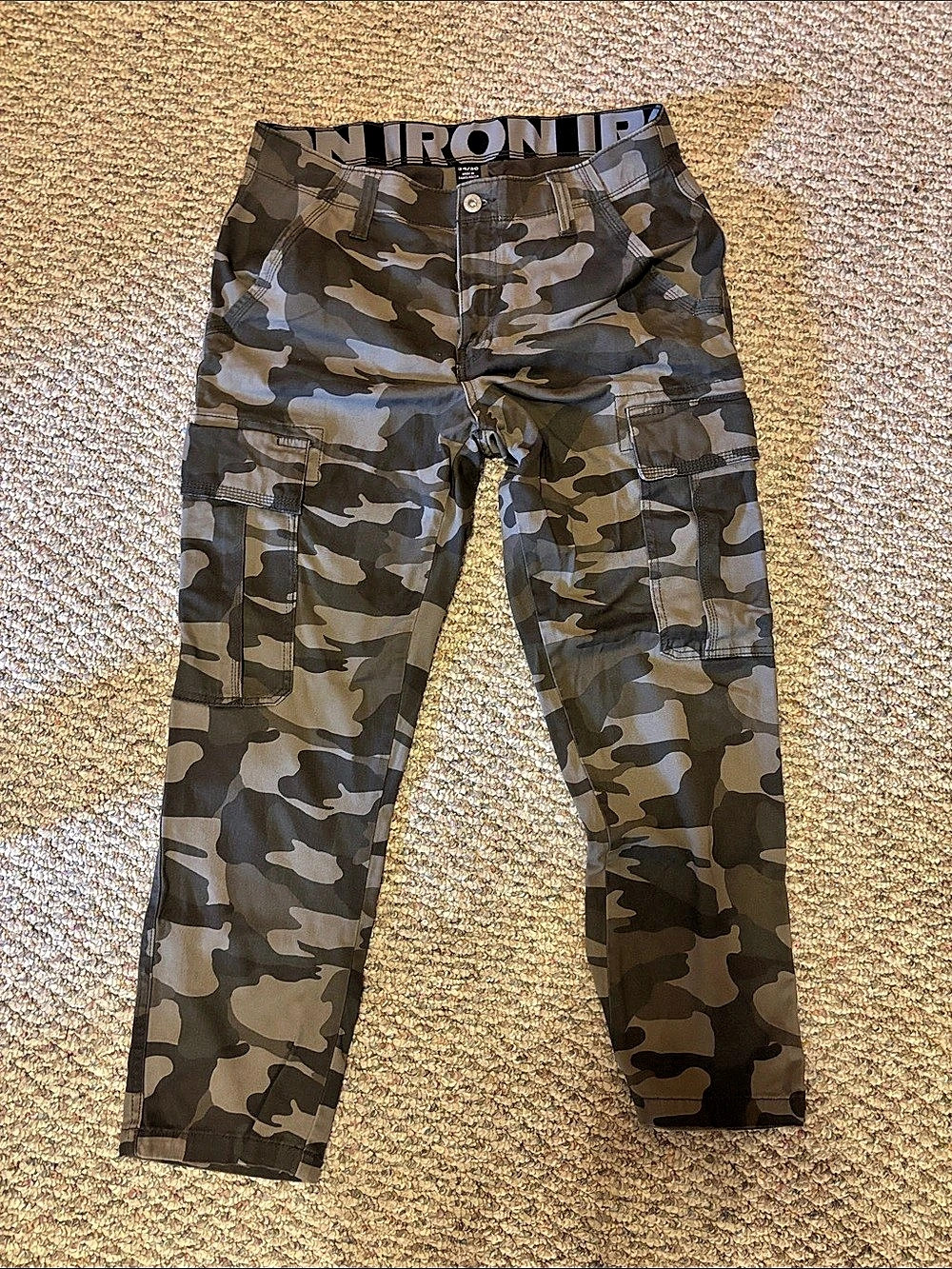 IRON FIST Camo Hunting Pants Waist 34/30
